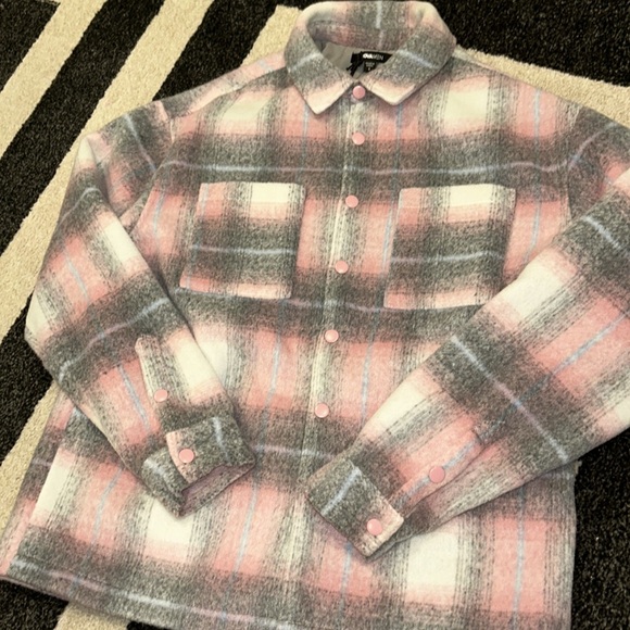 Quartzite Mohair oversized shacket - Picture 7 of 10